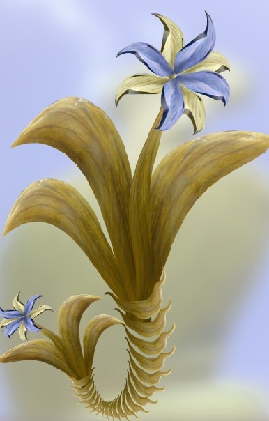 Creation of Wooden flower: Step 5